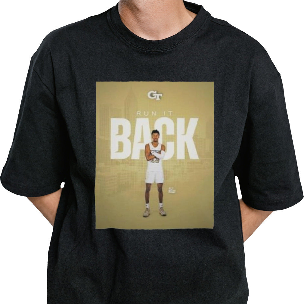 Georgia tech miles kelly run it back Shirt