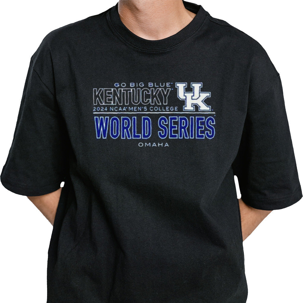 Go Big Blue Kentucky Wildcats 2024 NCAA Menâ€™s College World Series shirt