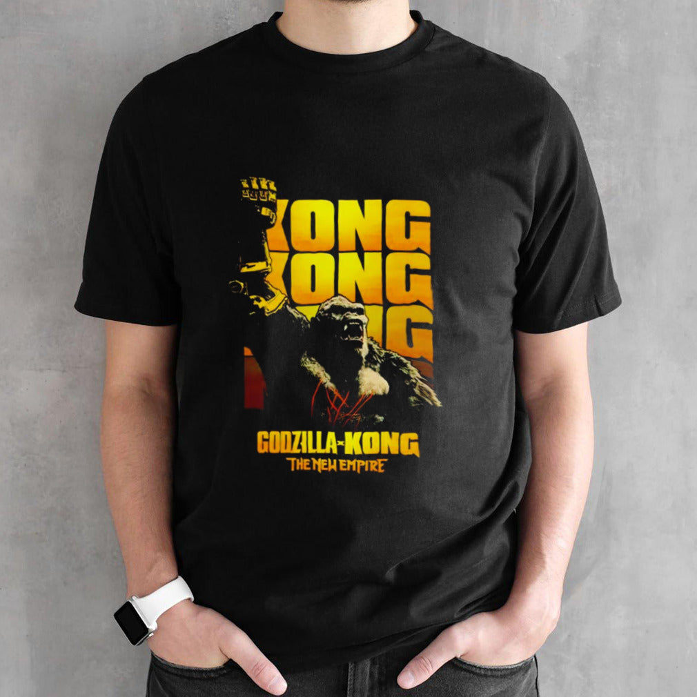 Godzilla Kong the new empire shirt