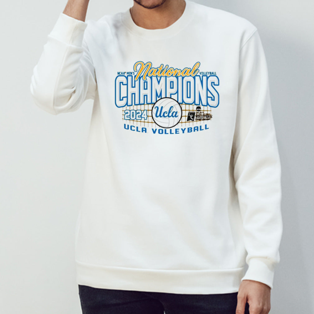 Gold UCLA Bruins 2024 NCAA Menâ€™s Volleyball National Champions shirt