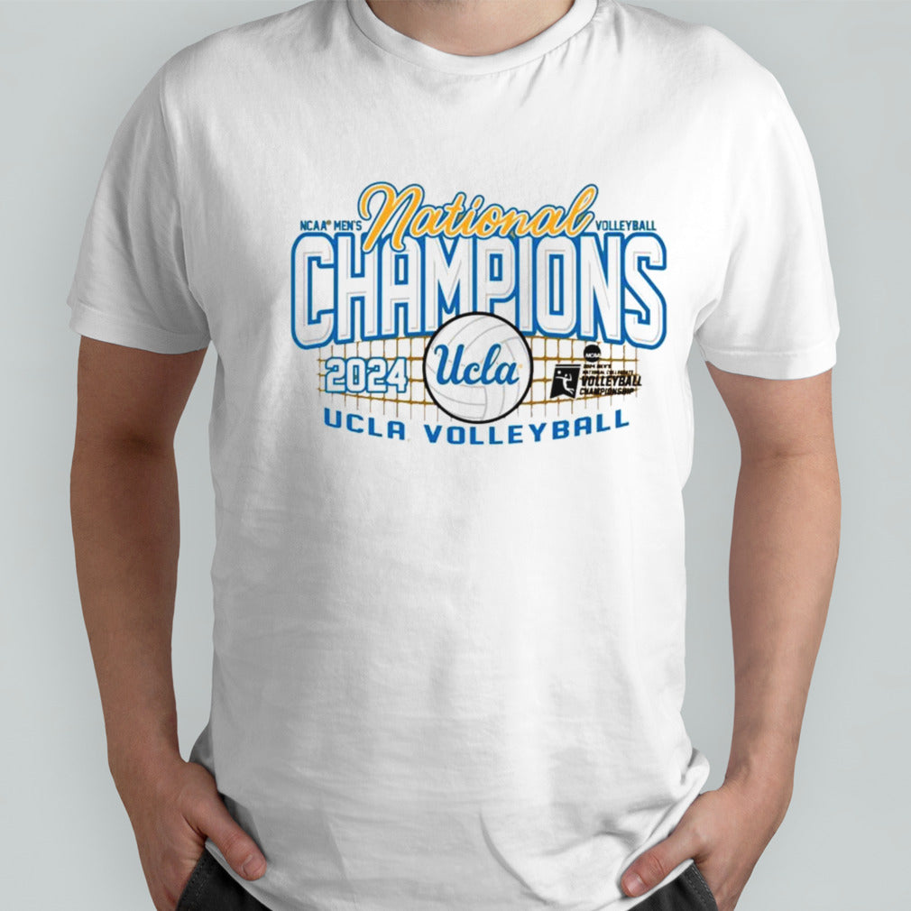 Gold UCLA Bruins 2024 NCAA Menâ€™s Volleyball National Champions shirt
