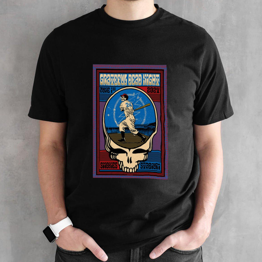 Grateful Dead x Tennessee Smokies In Kodak TN June 1 2024 Poster shirt