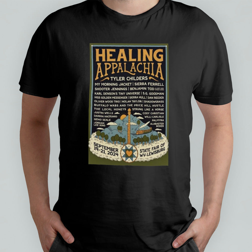 Healing Appalachia Sep 19-21 2024 Lewisburg WV Poster Shirt