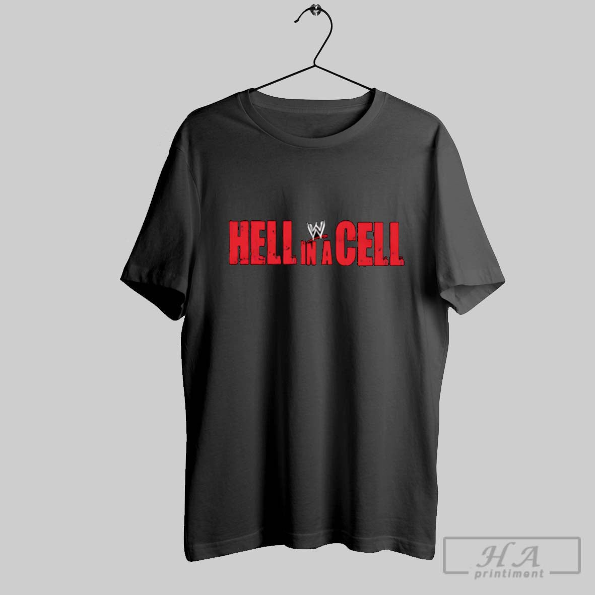 Hell In A Cell Retro Logo Shirt