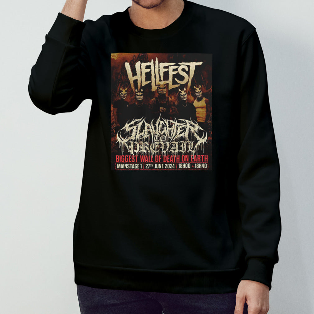 Hellfest Open Air 2024 Slaughter To Prevail Biggest Wall Of Death On Earth Mainstage 1 27 June 2024 T-Shirt