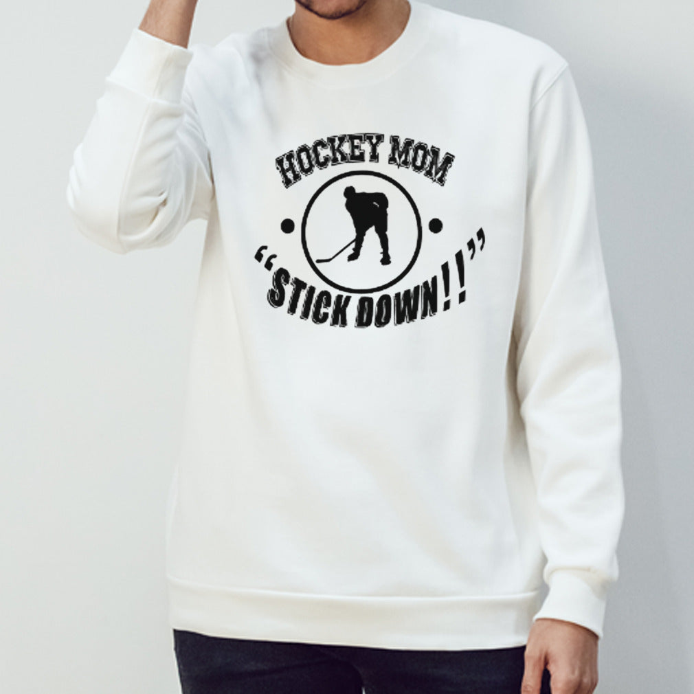 Hockey mom stick down shirts