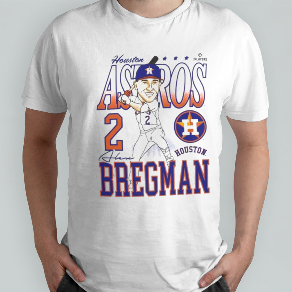 Houston Alex Bregman Caricature Baseball Shirt