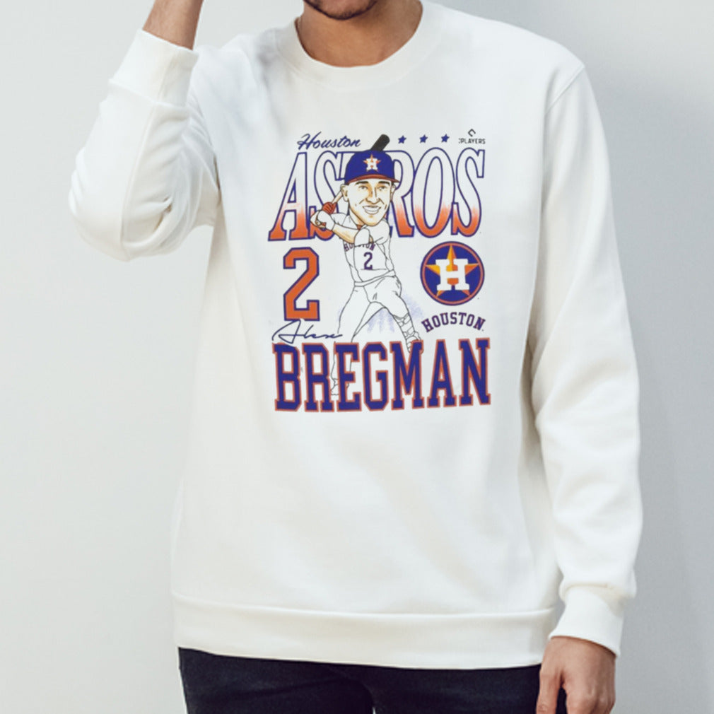 Houston Alex Bregman Caricature Baseball Shirt