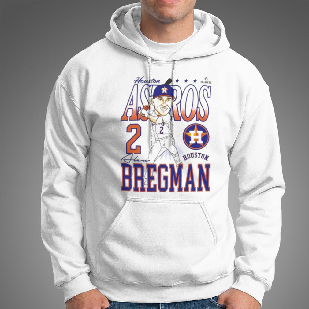 Houston Alex Bregman Caricature Baseball Shirt