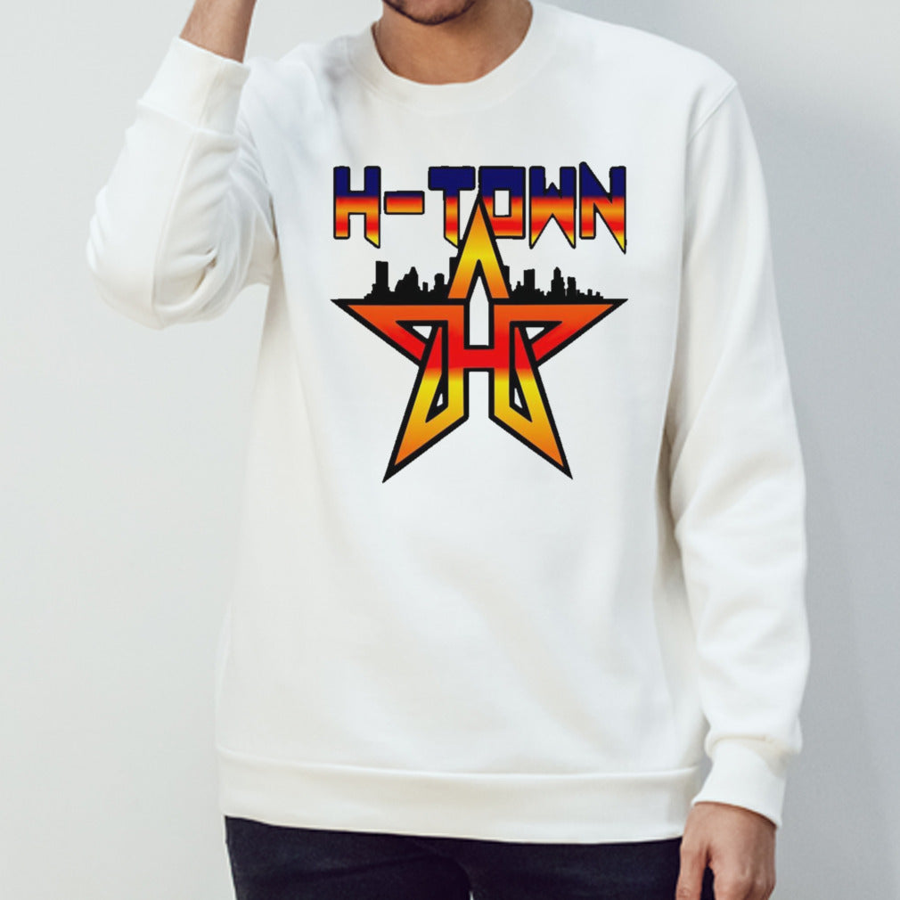 Houston Astros Skyline H Town Baseball shirt