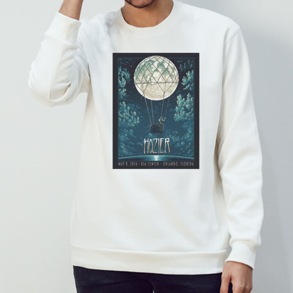 Hozier May 8, 2024 Kia Center Orlando, Florida Event Poster Shirt