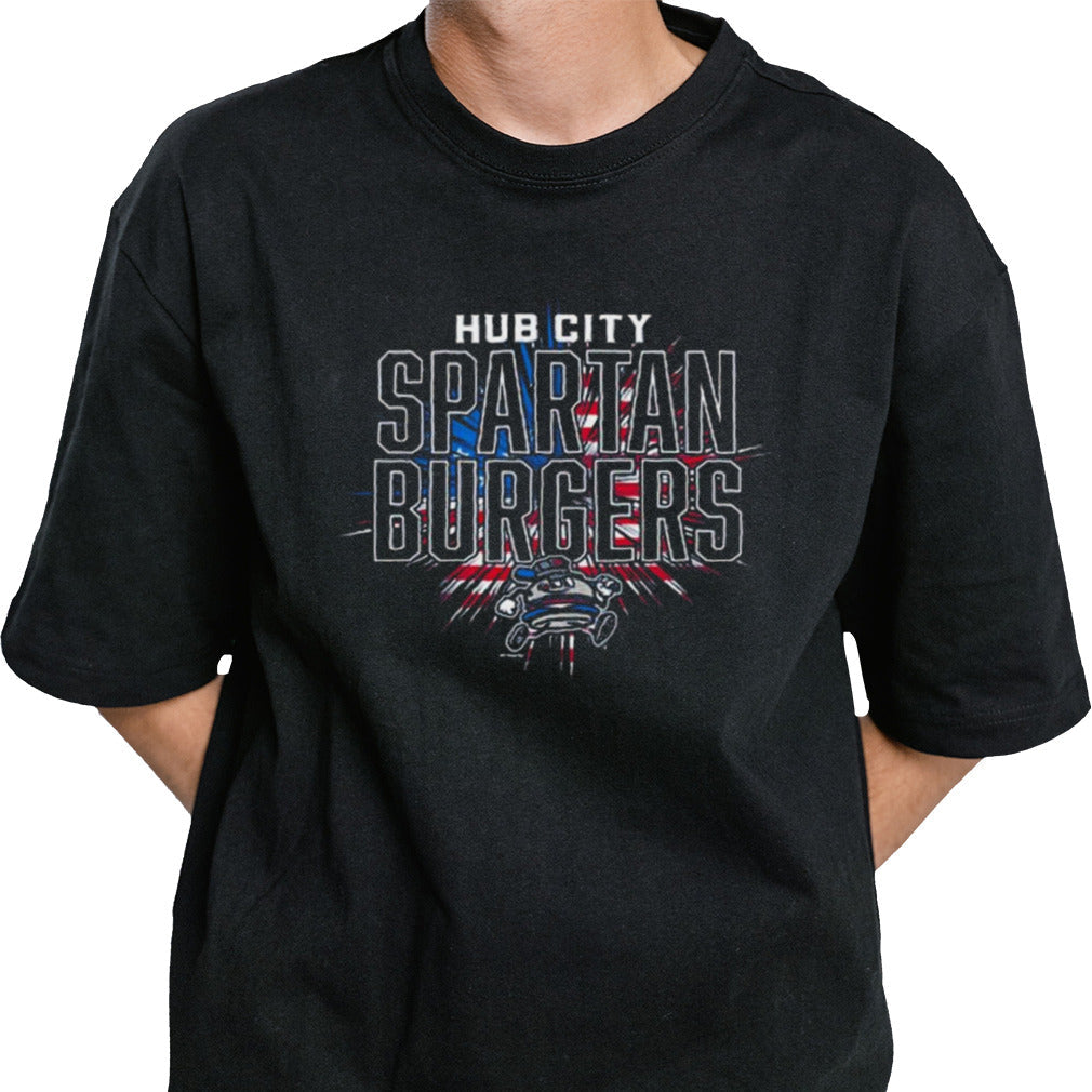 Hub City Spartanburgers 4th Of July T-shirt