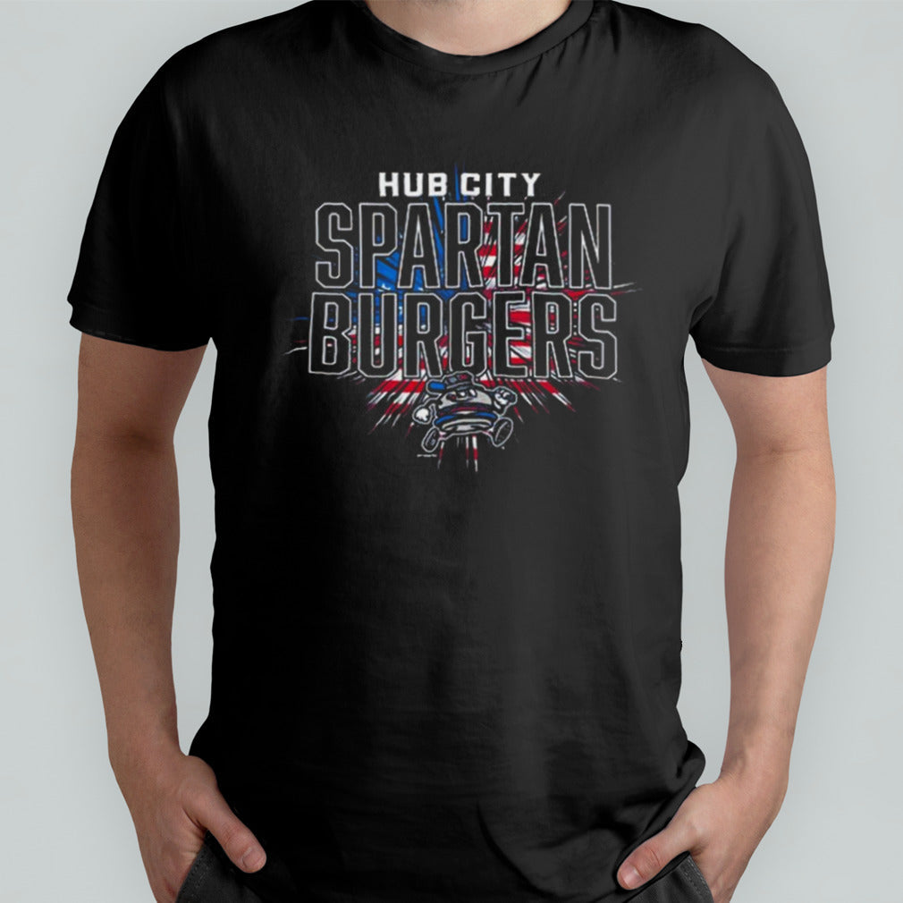 Hub City Spartanburgers 4th Of July T-shirt