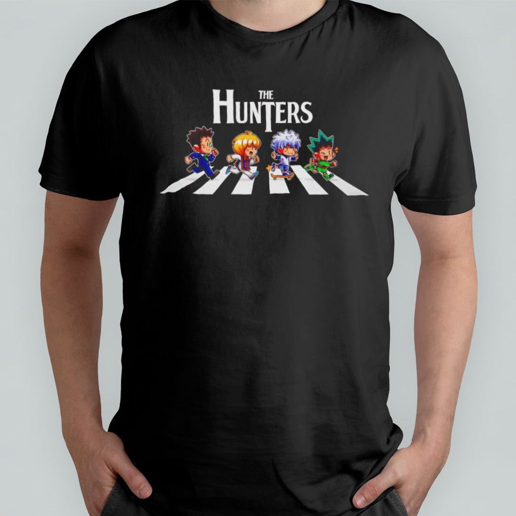 Hunter x Hunter crossing Abbey Road shirt