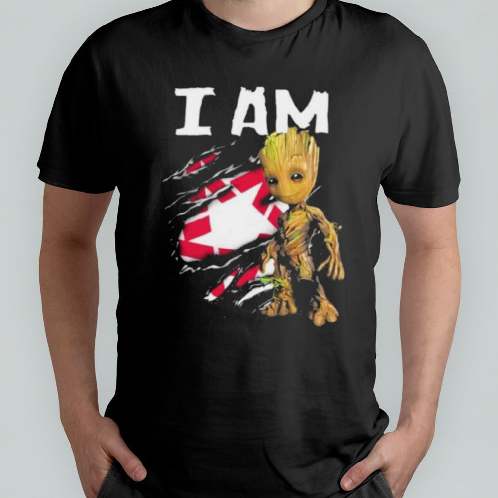I Am Groot REPUBLIC SERVICES Logo Shirt