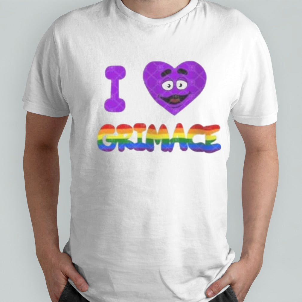 I Love Grimace Pride 2024 T-shirt