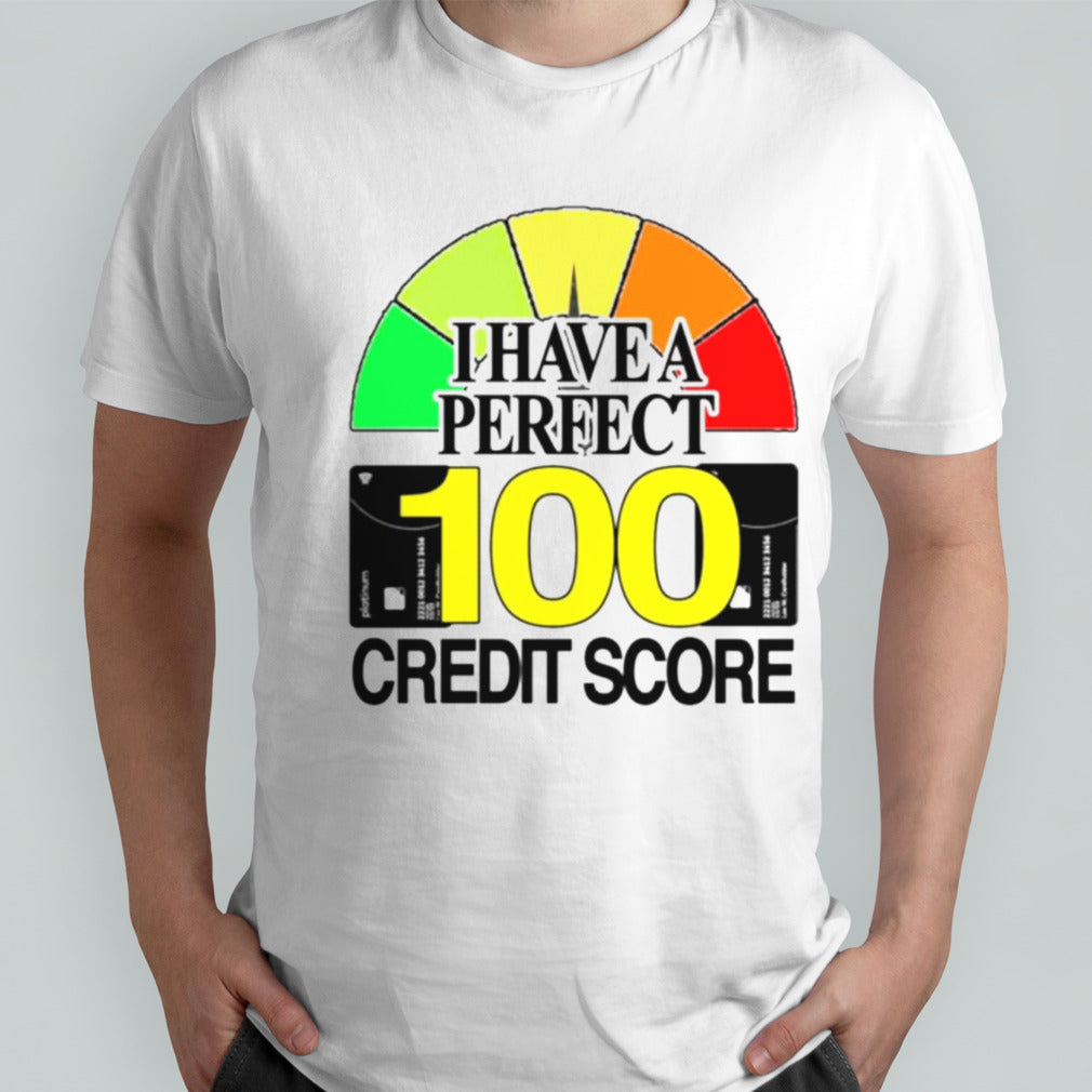 I have a perfect 100 credit score shirt