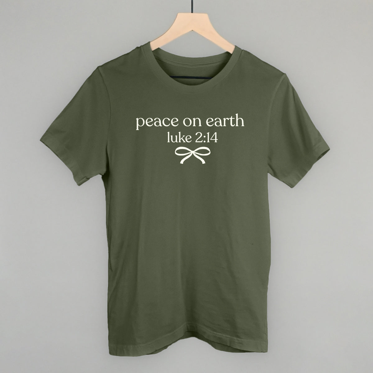 Peace On Earth (Serif + Bow)