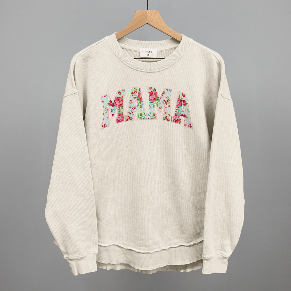 Mama (Block Letter Floral)