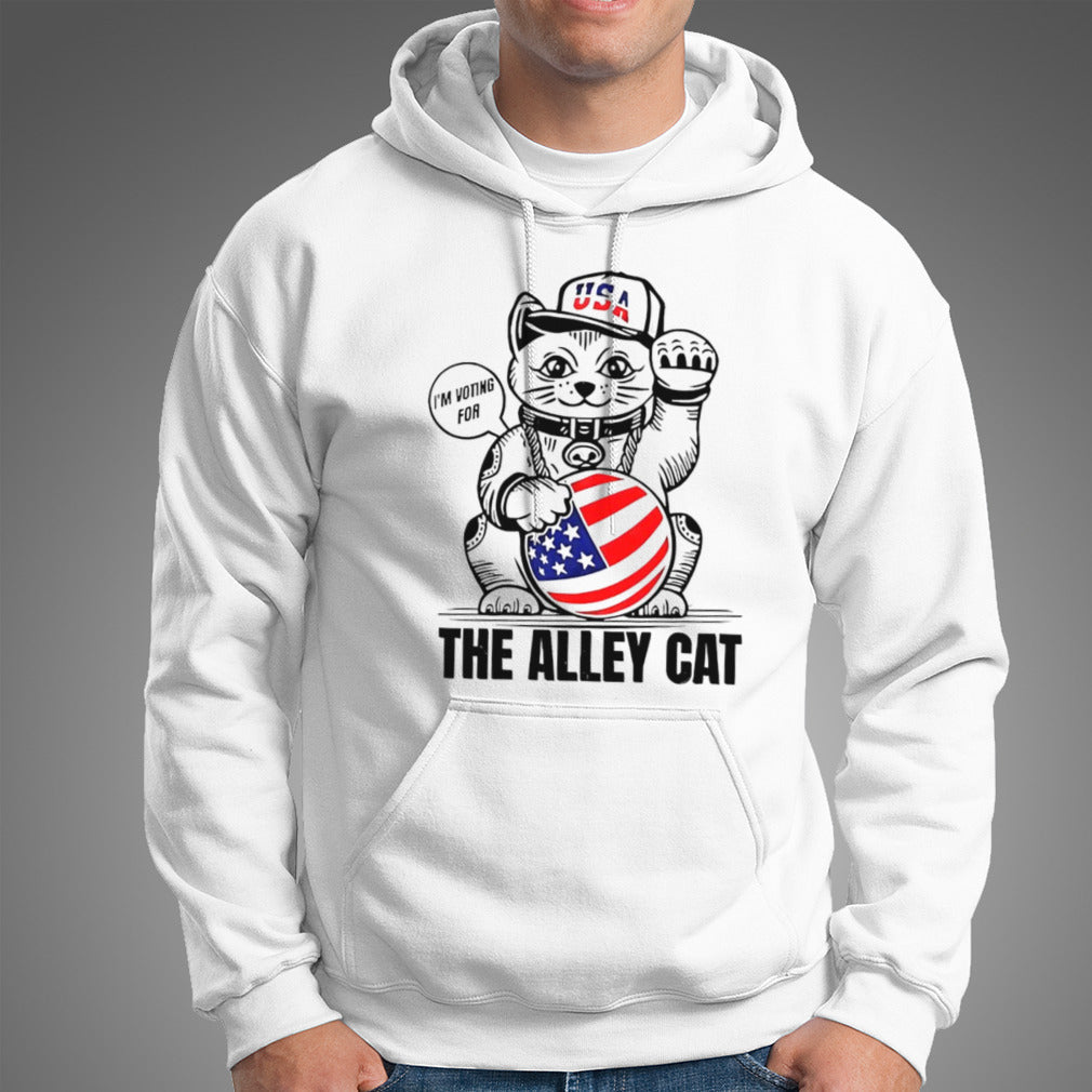 Iâ€™m voting for the alley cat shirt