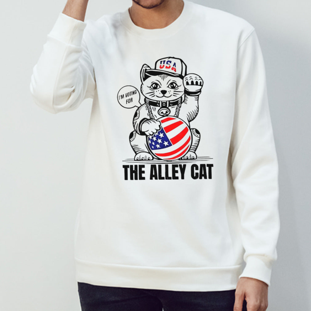 Iâ€™m voting for the alley cat shirt