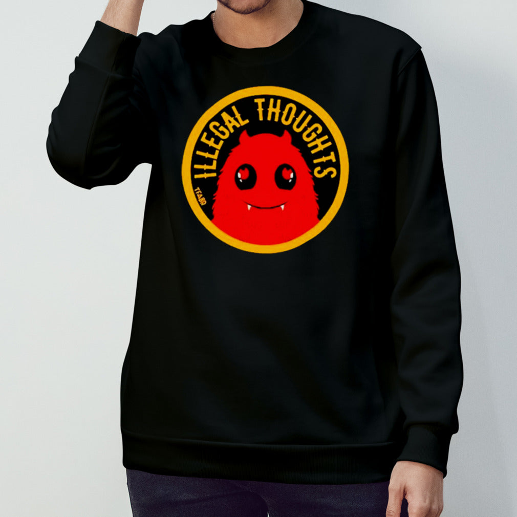 Illegal Thoughts logo shirts