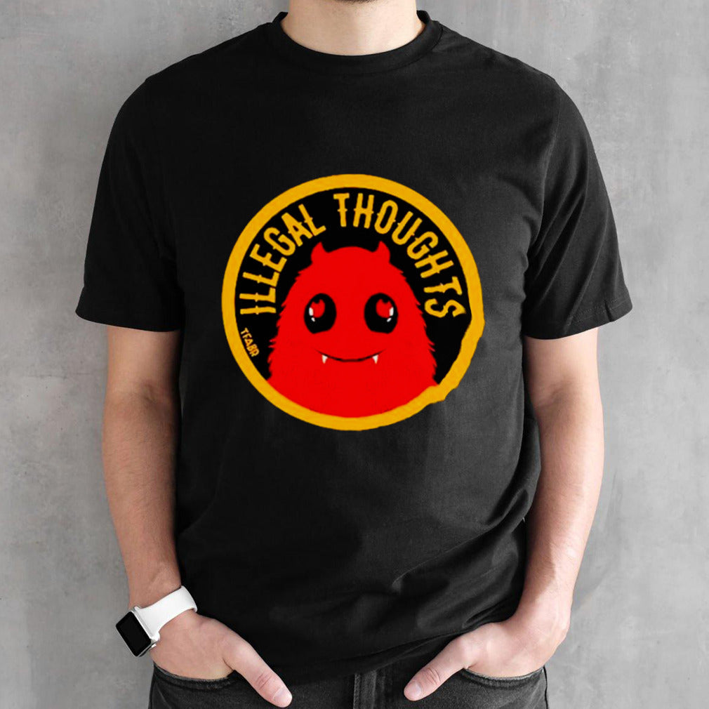 Illegal Thoughts logo shirts