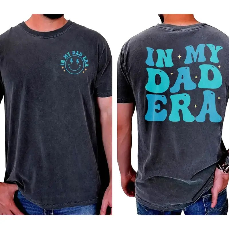 In My Dad Era T-shirt, Dad Shirt, Dad Hospital Gift , Daddys Tee, Fathers Day shirt Cotton Hoodie