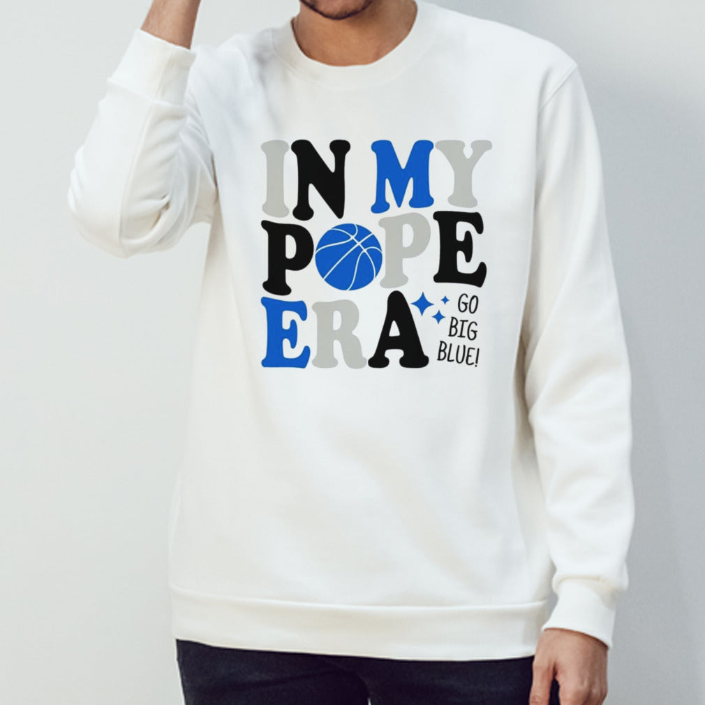 In My Pope Era Go Big Blue Kentucky Basketball shirts