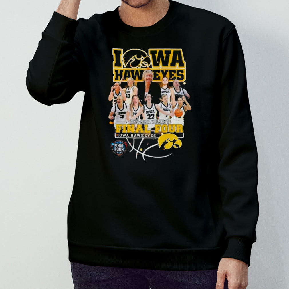 Iowa Hawkeyes 2024 Ncaa Womensâ€™s Final Four Shirts
