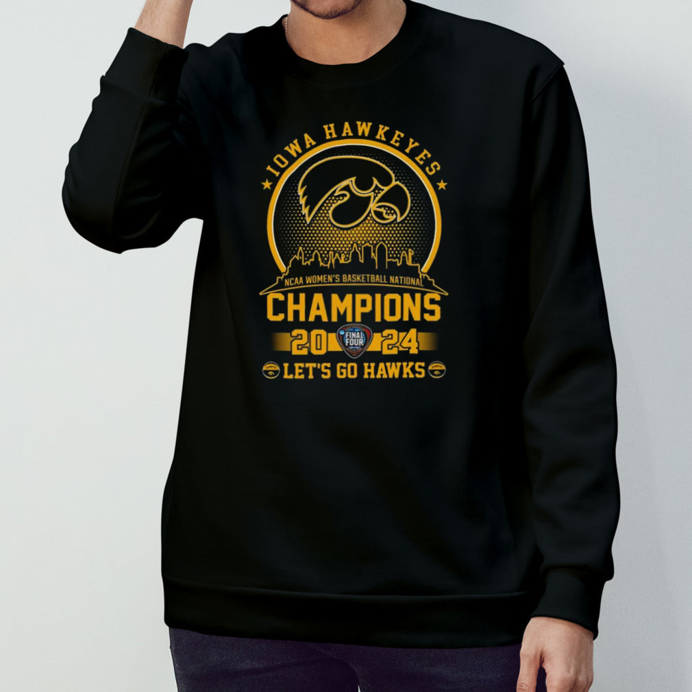 Iowa Hawkeyes Ncaa Womensâ€™s Basketball National Champions 2024 T-shirts