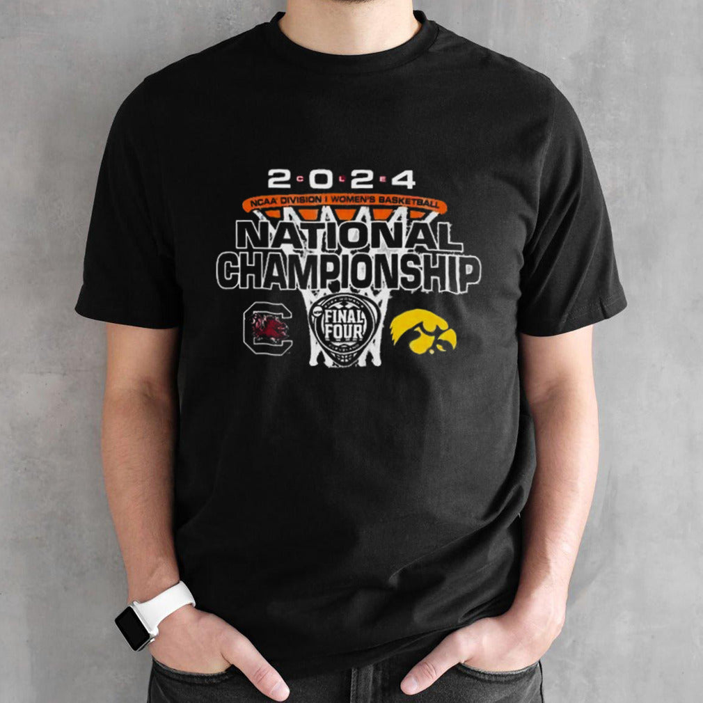 Iowa VS South Carolina WBB 2024 National Championship Matchup Shirts