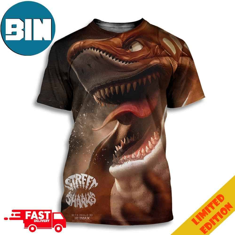 Jab Character In Street Sharks Are Making A Comeback To Celebrate The 30th Anniversary 3D T-Shirts