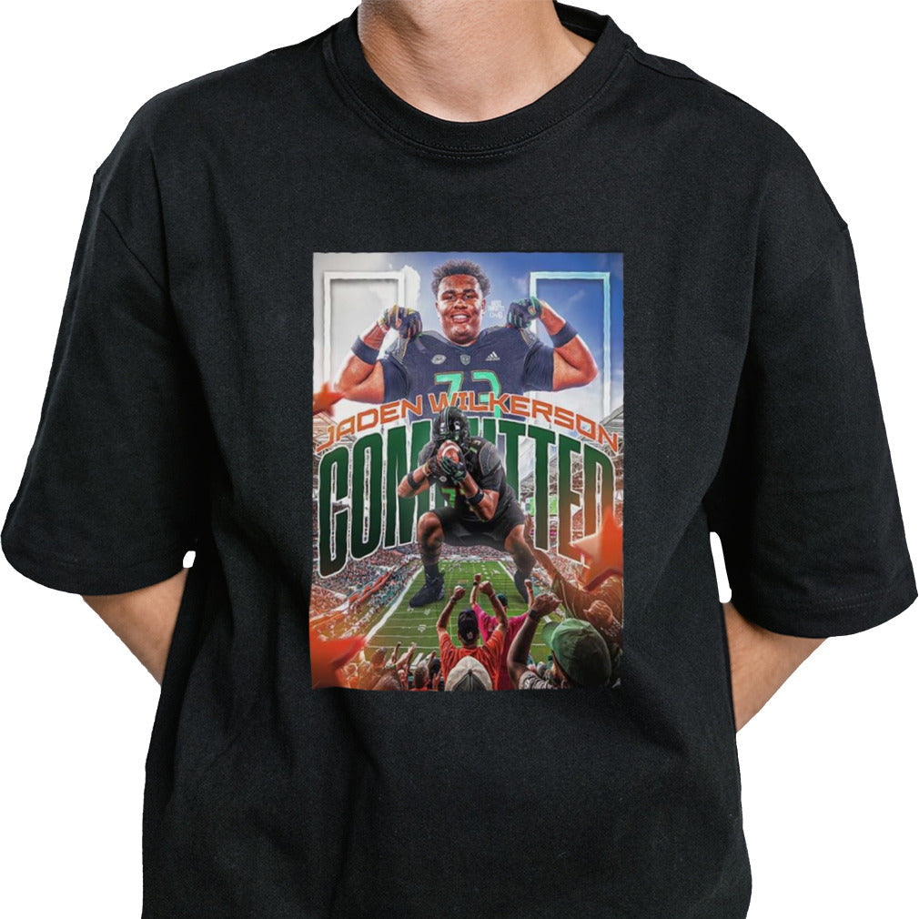 Jaden Wilkerson Has Committed To Miami Hurricanes shirt