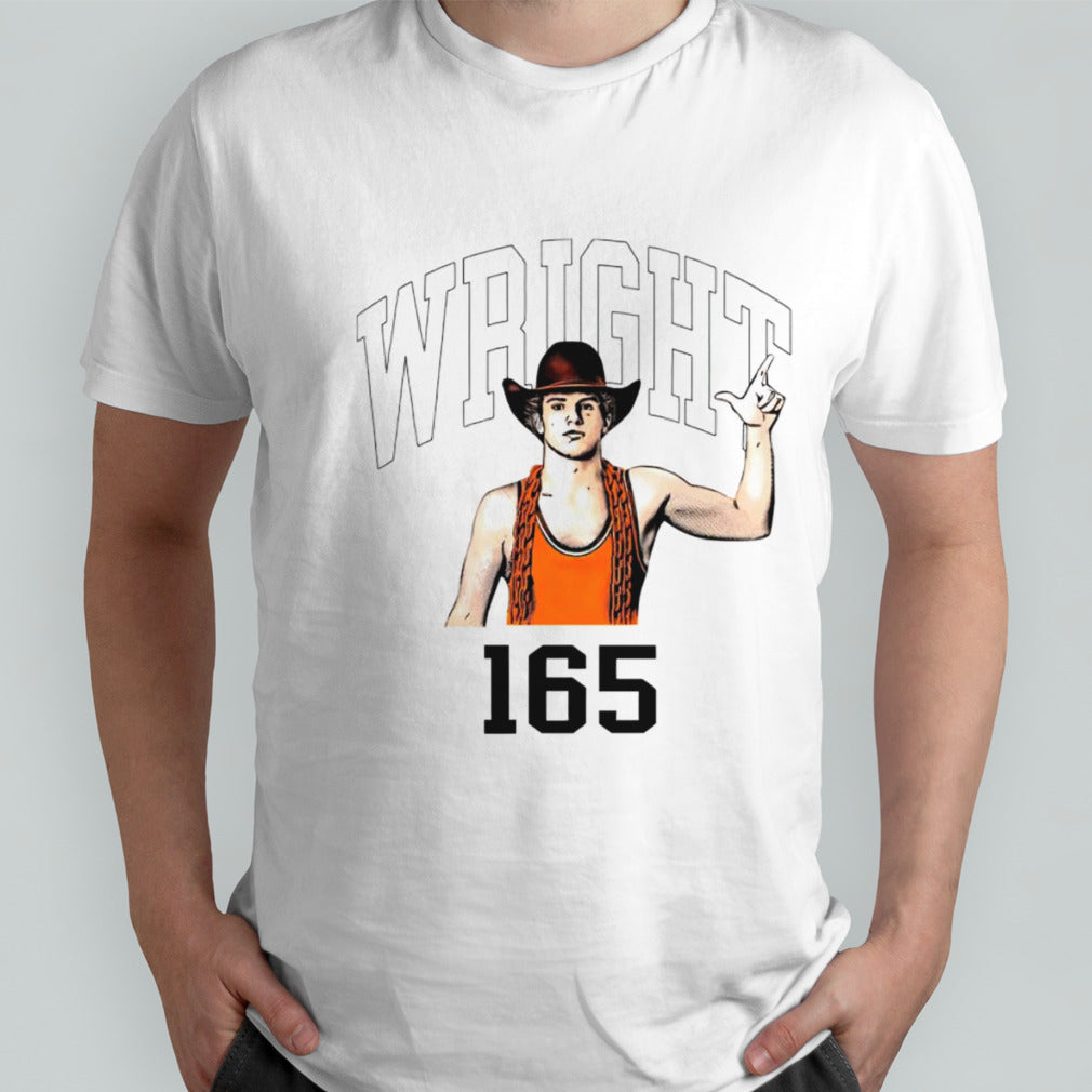 Jaxen Wright OSU Cowboy Wrestling 165 shirts