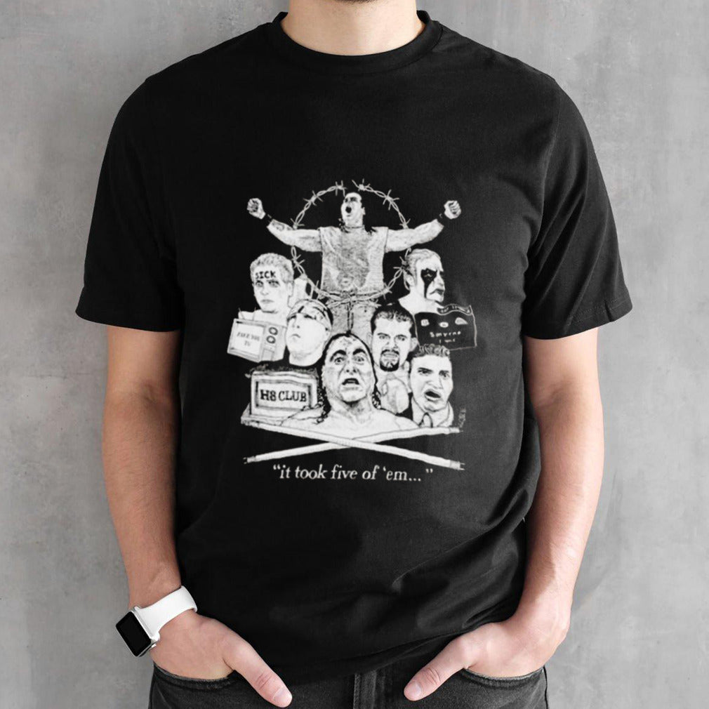 Jeezus Welcome To Smyrna Delaware It Took Five Of Em T-shirt