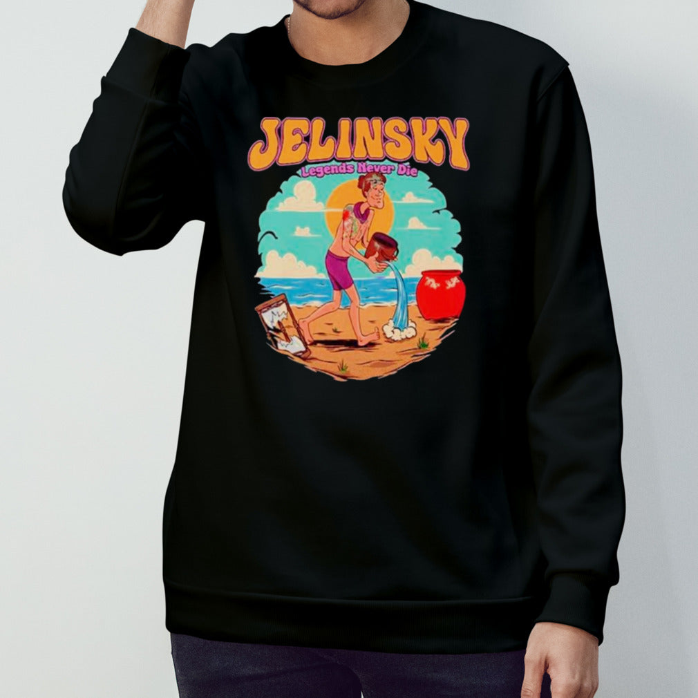 Jelinsky legends never die shirts