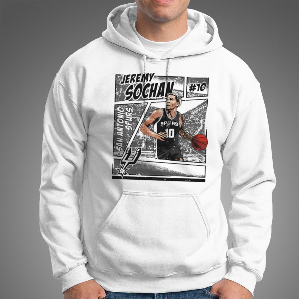Jeremy Sochan San Antonio Spurs Comic shirt