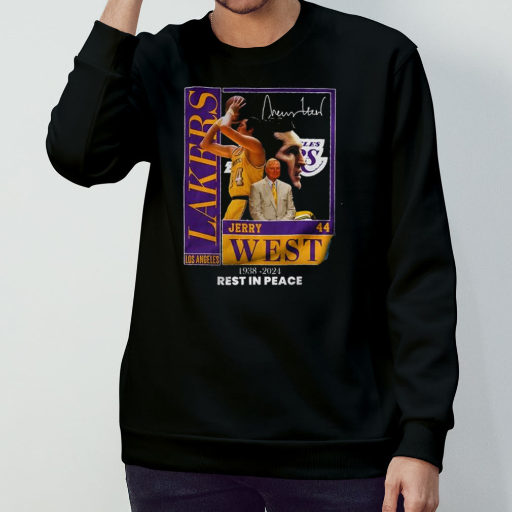 Jerry West Los Angeles Dodgers 1938-2024 Rest In Peace Signature Shirt