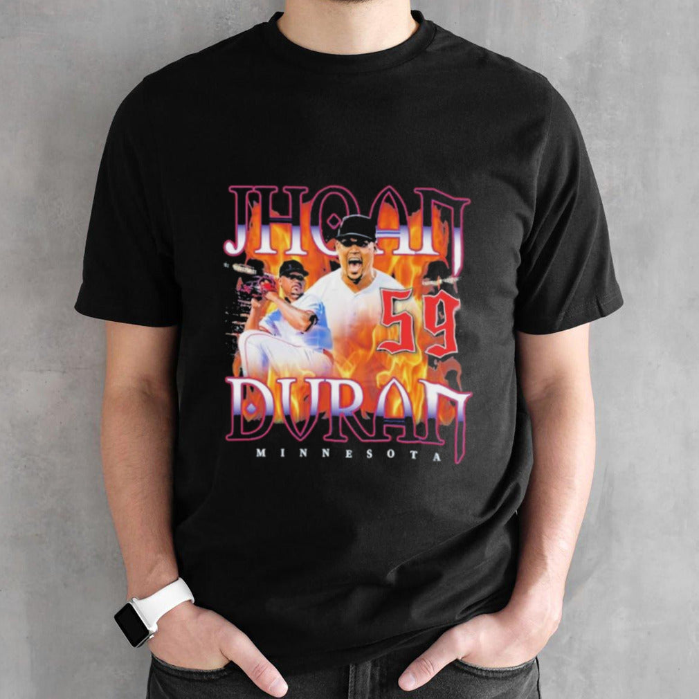 Jhoan Duran Flame Thrower Minnesota Twins Shirt