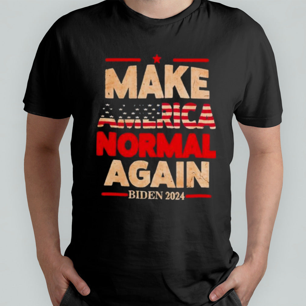 Joe Biden 2024 Make America Normal Again Shirt