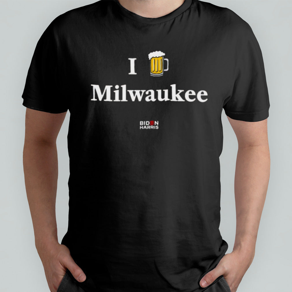 Joe Biden Harris I Beer Milwaukee Shirt