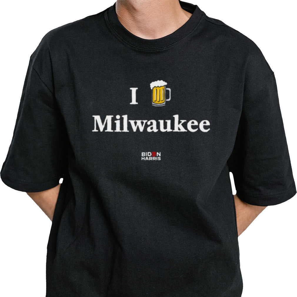 Joe Biden Harris I Beer Milwaukee Shirt