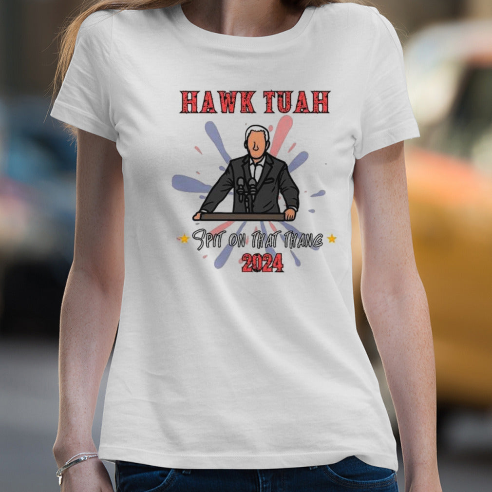 Joe Biden Hawk Tuah Spit on That Thing 2024 shirt