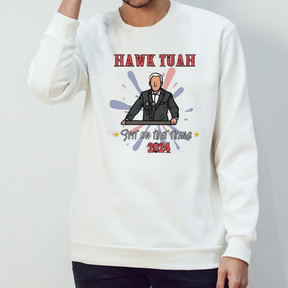 Joe Biden Hawk Tuah Spit on That Thing 2024 shirt
