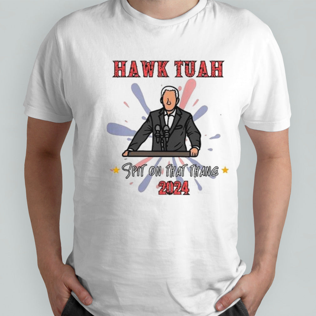 Joe Biden Hawk Tuah Spit on That Thing 2024 shirt