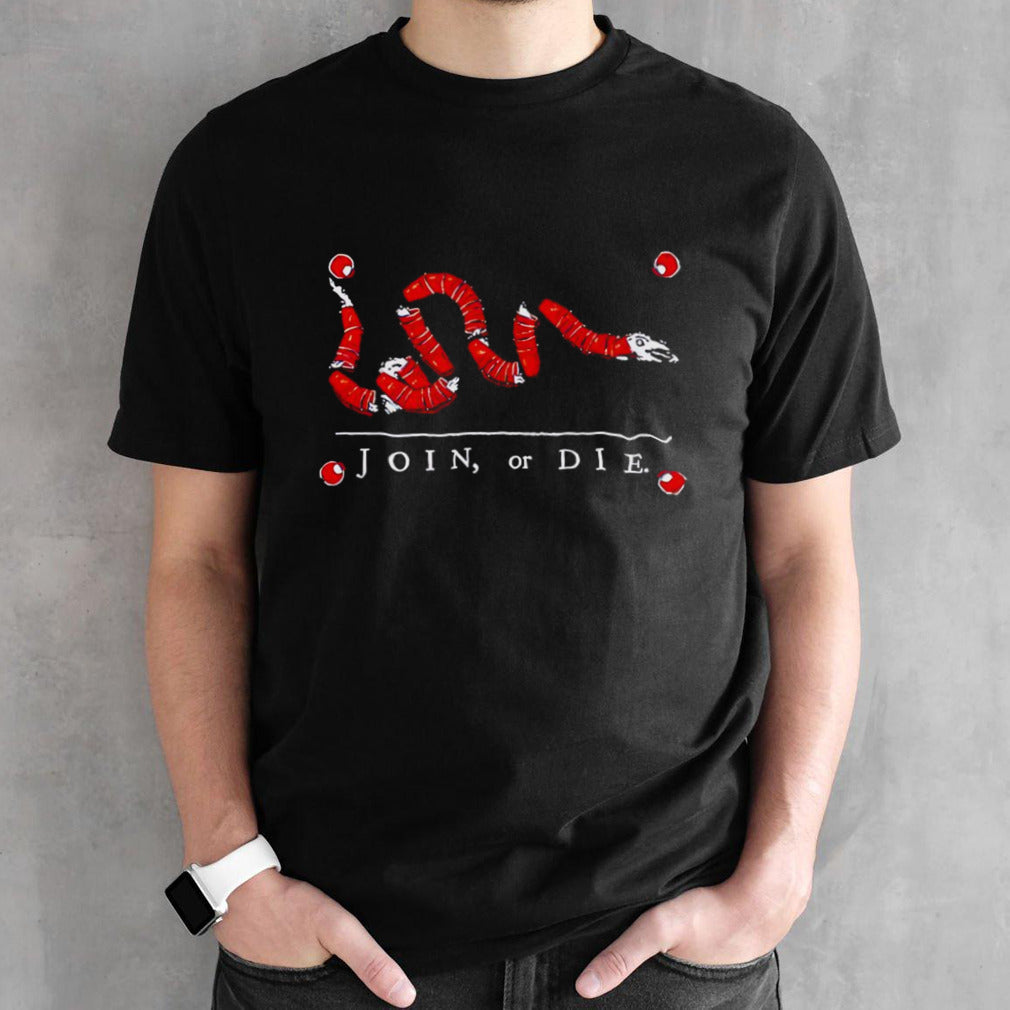 Join or die snake shirt