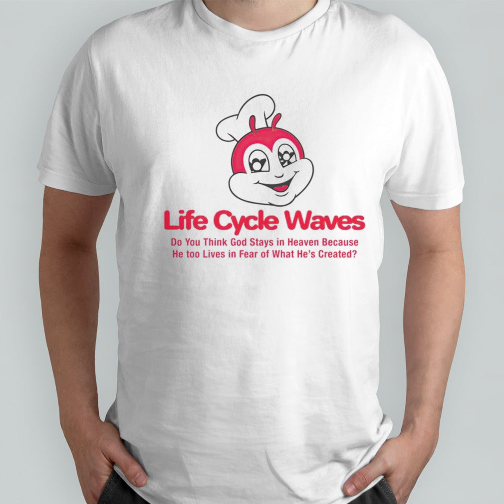 Jollibee life cycle waves shirts
