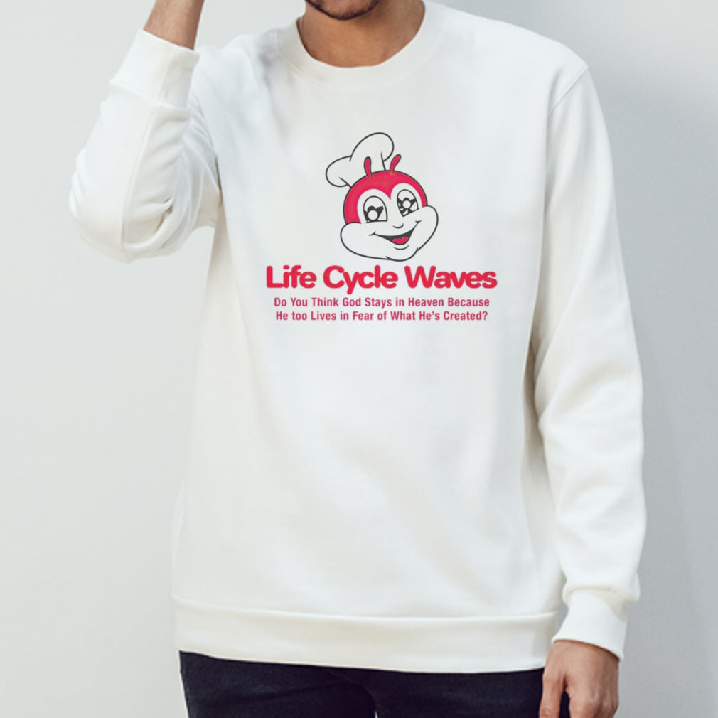 Jollibee life cycle waves shirts