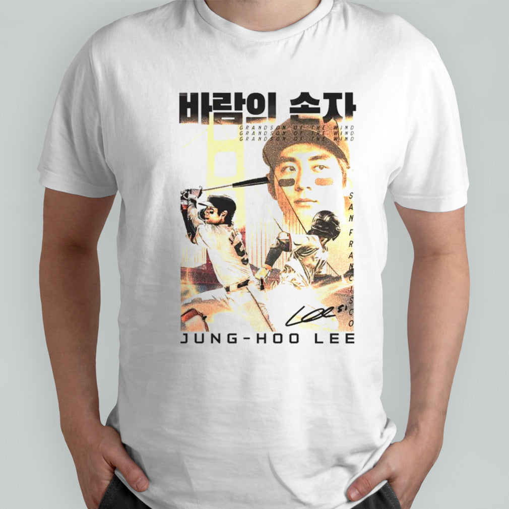 Jung-hoo Lee Grandson of the Wind shirts